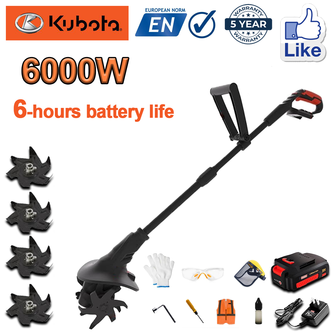 (Battery life 6 hours) 6000W plow + 96V lithium battery * 1 + fast charger * 1 + plow blade * 4 + various accessories